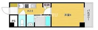 グランパシフィック新今里【403号室】の間取り