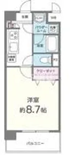 ディアコートハナテン【403号室】の間取り