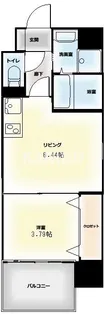 グランステディ城東中央【903号室】の間取り