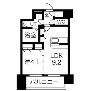 GIOIAALTIRI【602号室】の間取り