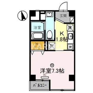 プリマヴェーラ今津【202号室】の間取り