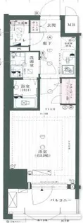 ソルテラス大阪城東【1002号室】の間取り