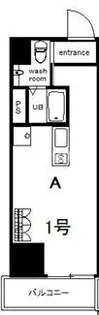 SKTOWER心斎橋EAST【801号室】の間取り