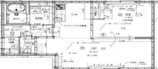 BELLEVUE巽南【102号室】の間取り