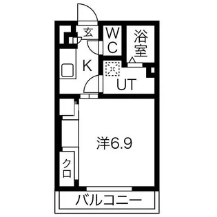 リブリサンスベリア【303号室】の間取り