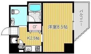 アクエルド緑地公園【704号室】の間取り