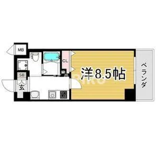 JPレジデンス大阪城東【402号室】の間取り