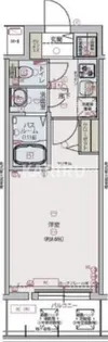 ディクス大阪城EASTレジデンス【505号室】の間取り