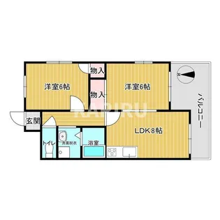 春本ビル【301号室】の間取り