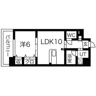 IB弐番館【702号室】の間取り