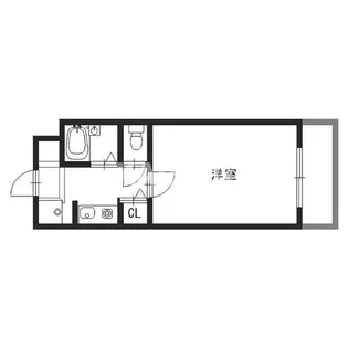 ベルビュー横堤【308号室】の間取り