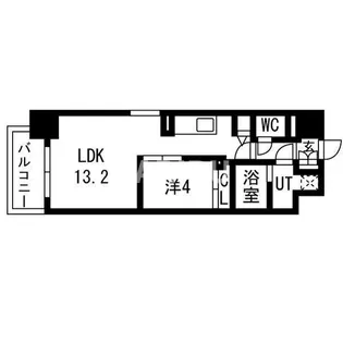 ラフェスタ真田山【505号室】の間取り