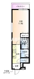 フジパレス鴫野東ウエスト【101号室】の間取り
