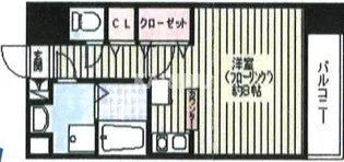 ラペジブル【601号室】の間取り