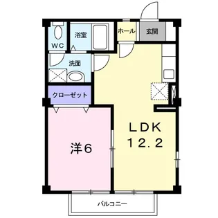 ファ-ストビレッジ【201号室】の間取り