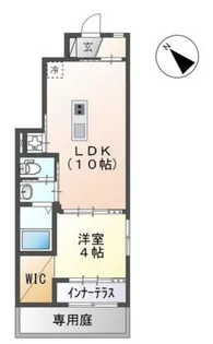 フィールリバーヒルズ4【106号室】の間取り