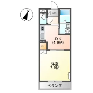 カトルズピエスの間取り