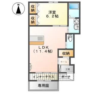 Univalyドリーム武雄【1階】の間取り