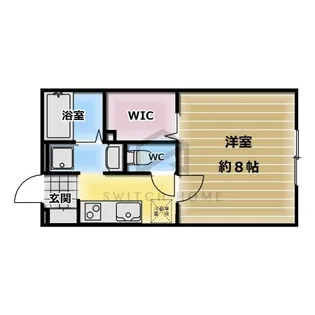 D・スクウェア【1階】の間取り