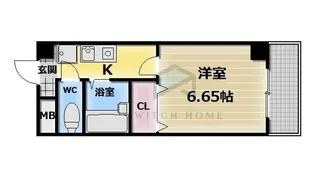 ルミエール山中の間取り