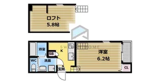 エトワール今里の間取り