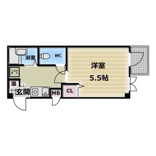 ロンモンターニュ小阪【2階】の間取り