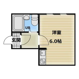 大宝小阪本町ロイヤルハイツの間取り