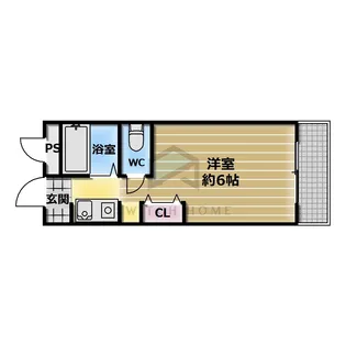 ベルハイム小阪の間取り