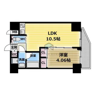 プレジオ永和EUROの間取り