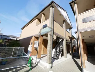 アルベージュ八戸ノ里Ⅱ番館【1階】の外観