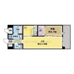 メゾンラフィネの間取り