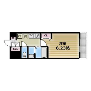 Luxe布施南2【2階】の間取り