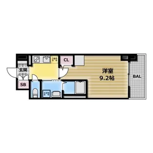 セイワパレス深江南【6階】の間取り