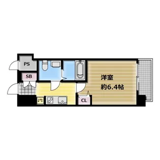 アドバンス大阪イースト【11階】の間取り