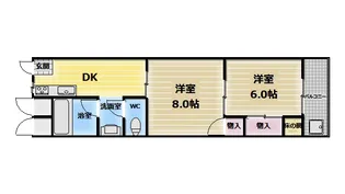 日の出コーポの間取り