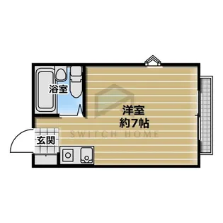 バッハレジデンス長瀬の間取り