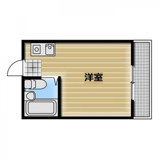 YOUハイム俊徳の間取り