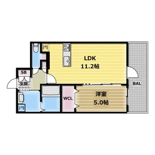 Grand Luce(グランルーチェ)【7階】の間取り