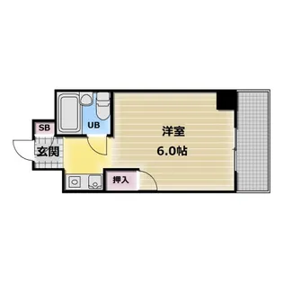ハイムリップル荒川【8階】の間取り