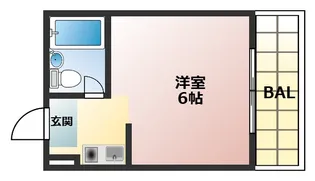 メゾン小若江の間取り