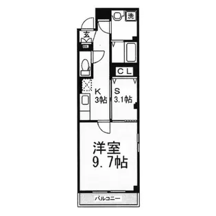 アルム久宝寺【2階】の間取り