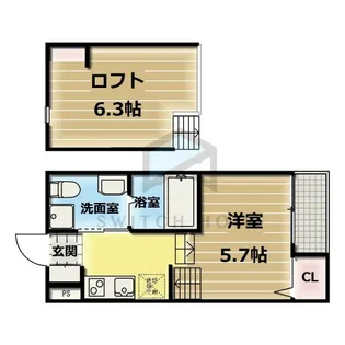 ラヴィータ長瀬の間取り