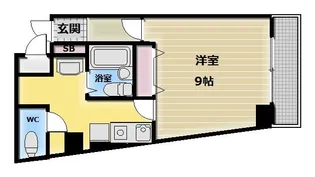 M’プラザ布施弐番館【5階】の間取り