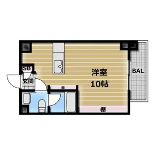 ボンボニエールの間取り