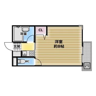 ベルジュネスの間取り