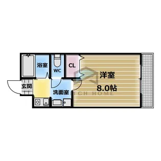 イーストヴィラキタ【3階】の間取り