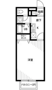 アムールClefの間取り