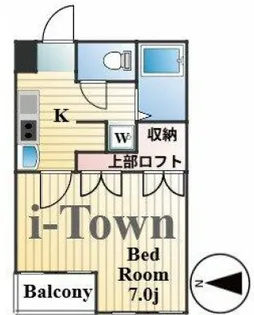 クリスタルガーデンの間取り