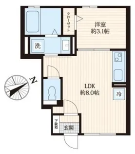 タウンセレッソの間取り