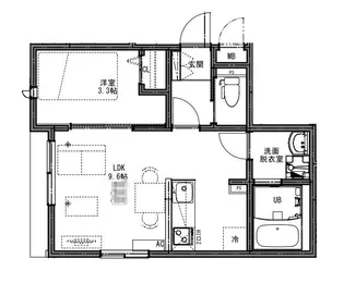 KEIAIRESIDENCE上尾5の間取り